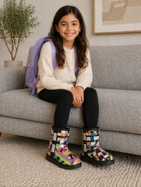 UGG Classic Clear Mini Checks